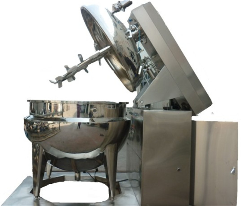 Up open emulsify machine